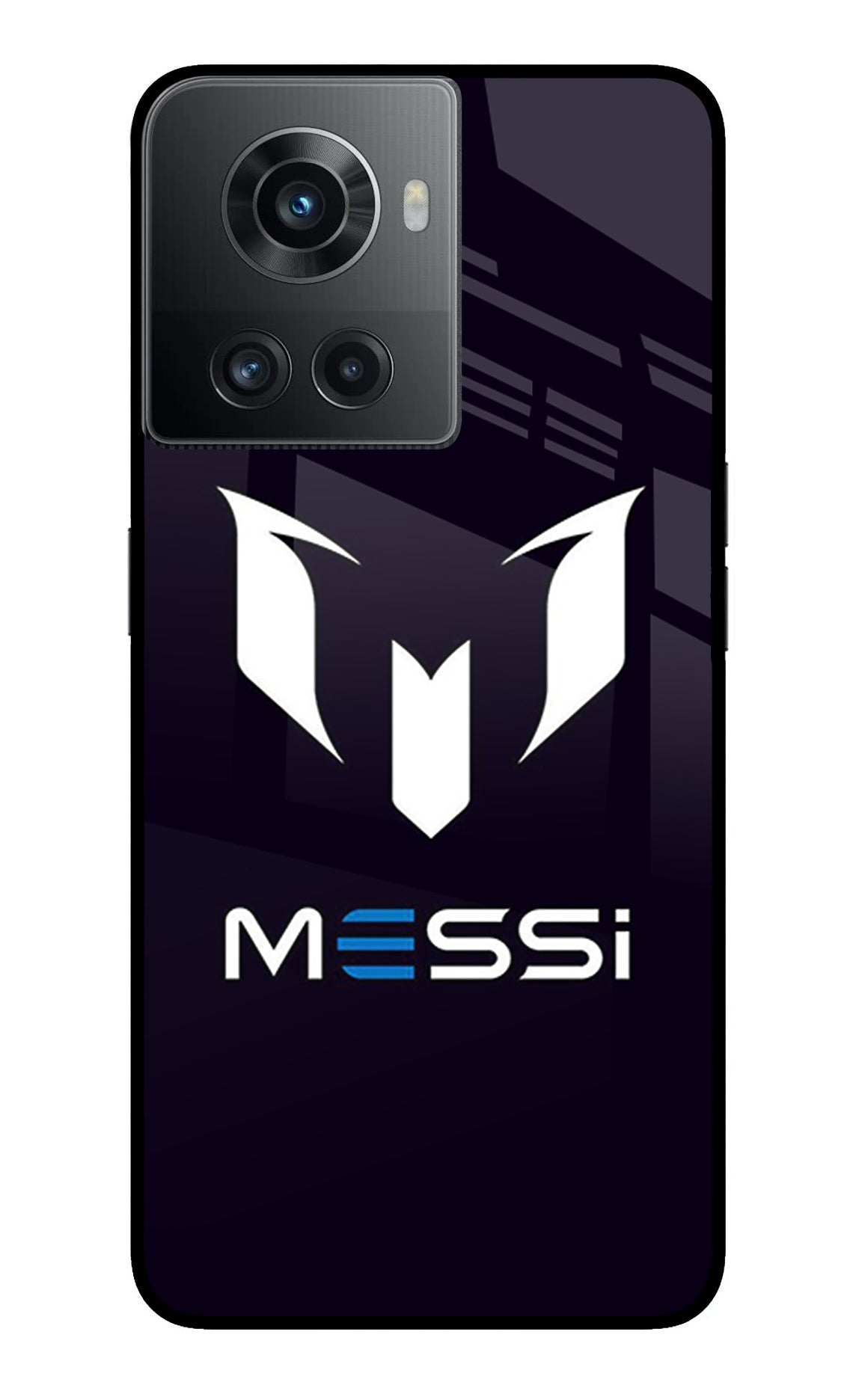 Messi Logo OnePlus 10R 5G Glass Case