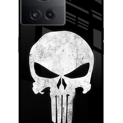 Punisher Skull OnePlus 10R 5G Glass Case