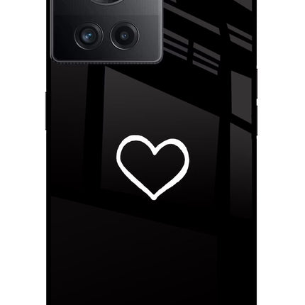 Heart OnePlus 10R 5G Glass Case