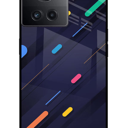 Abstract Design OnePlus 10R 5G Glass Case