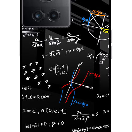 Mathematics Formula OnePlus 10R 5G Glass Case