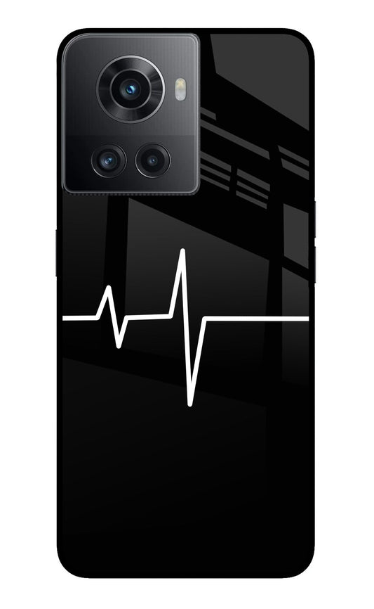 Heart Beats OnePlus 10R 5G Glass Case