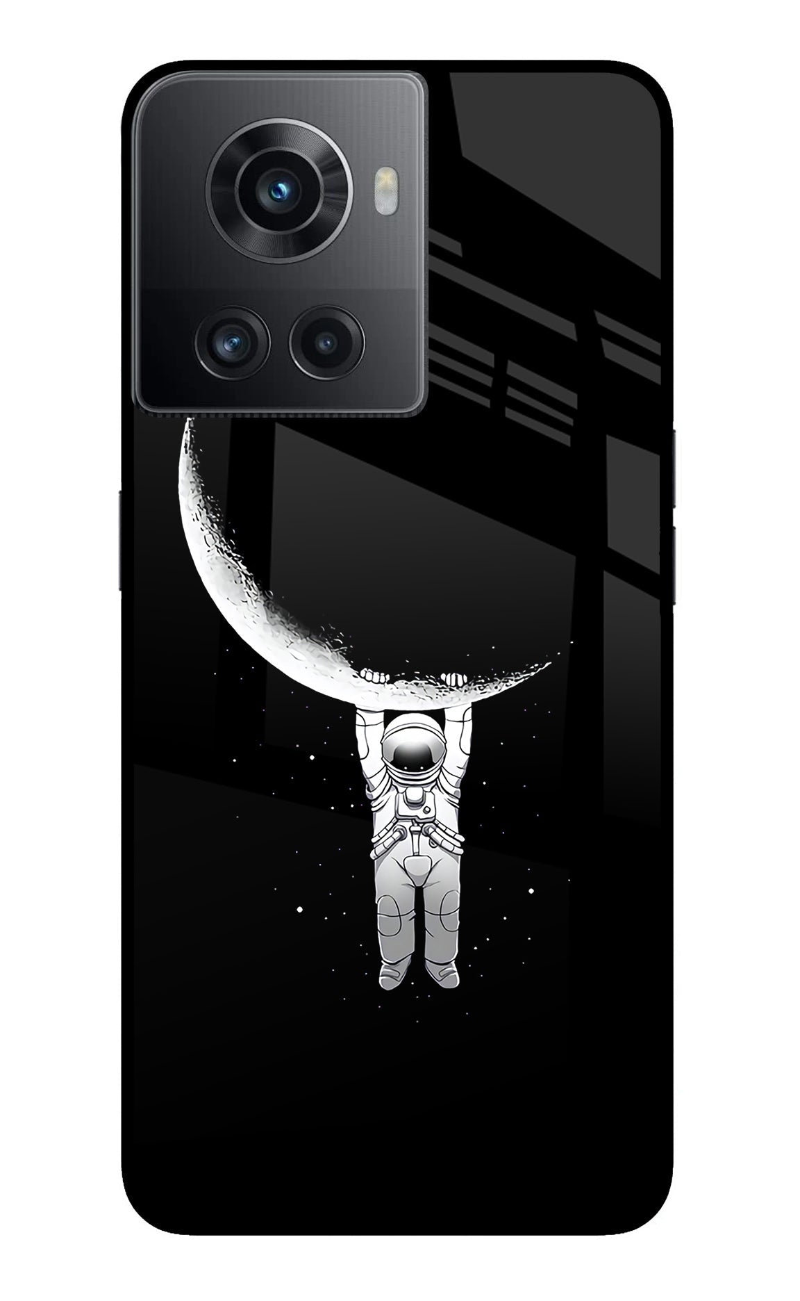 Moon Space OnePlus 10R 5G Glass Case