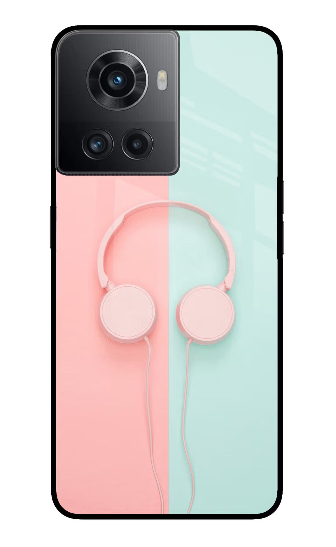 Music Lover OnePlus 10R 5G Glass Case Back Cover by Casekaro