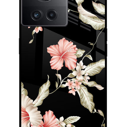 Flowers OnePlus 10R 5G Glass Case
