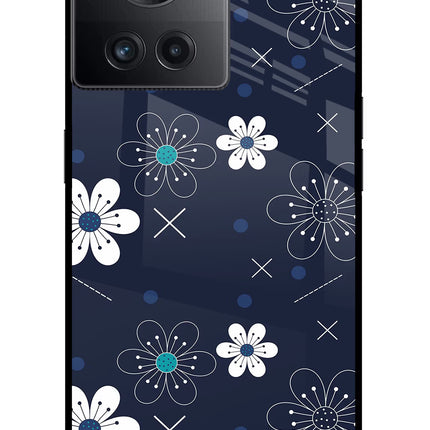 Flowers OnePlus 10R 5G Glass Case