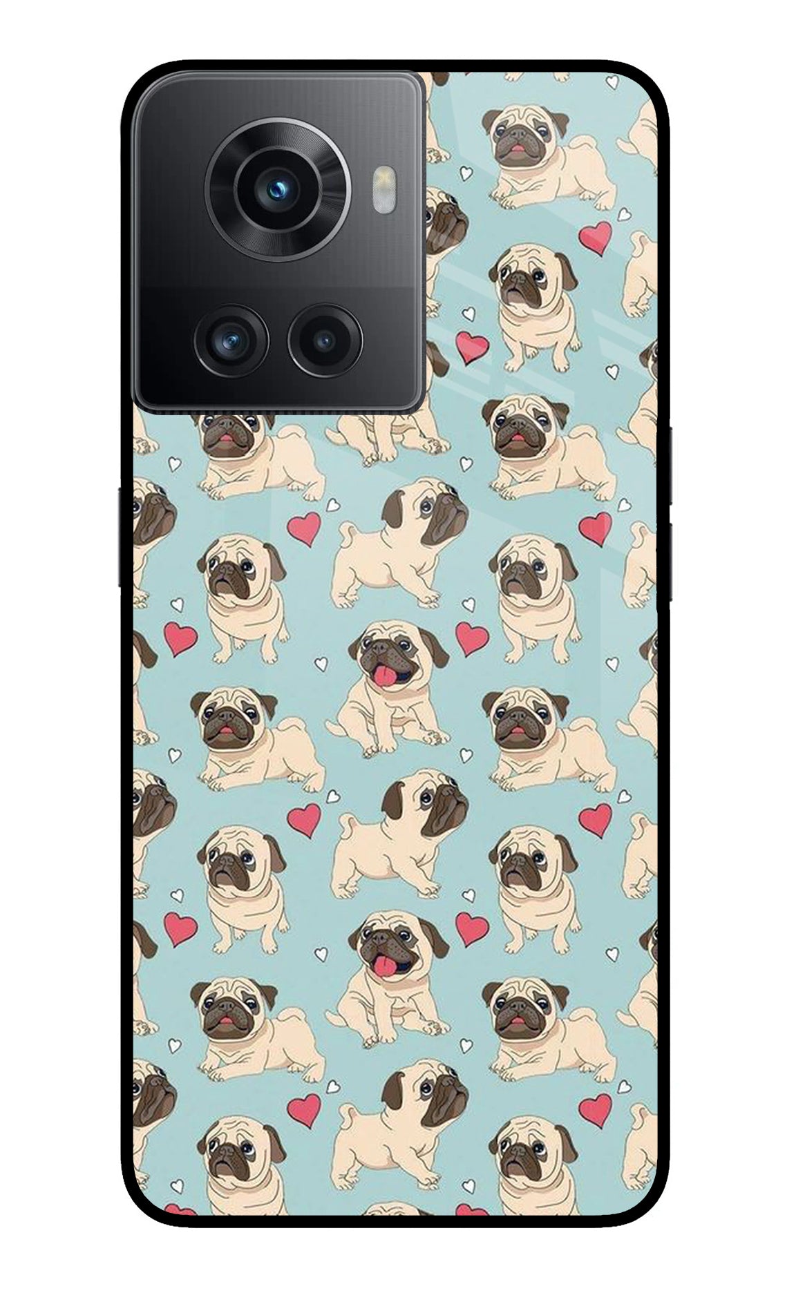 Pug Dog OnePlus 10R 5G Back Cover