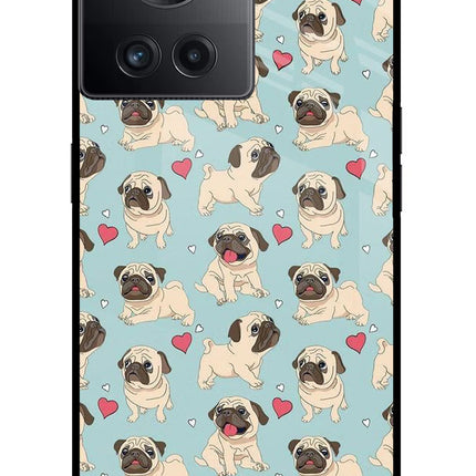 Pug Dog OnePlus 10R 5G Glass Case