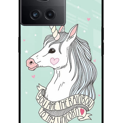 Unicorn Wallpaper OnePlus 10R 5G Glass Case