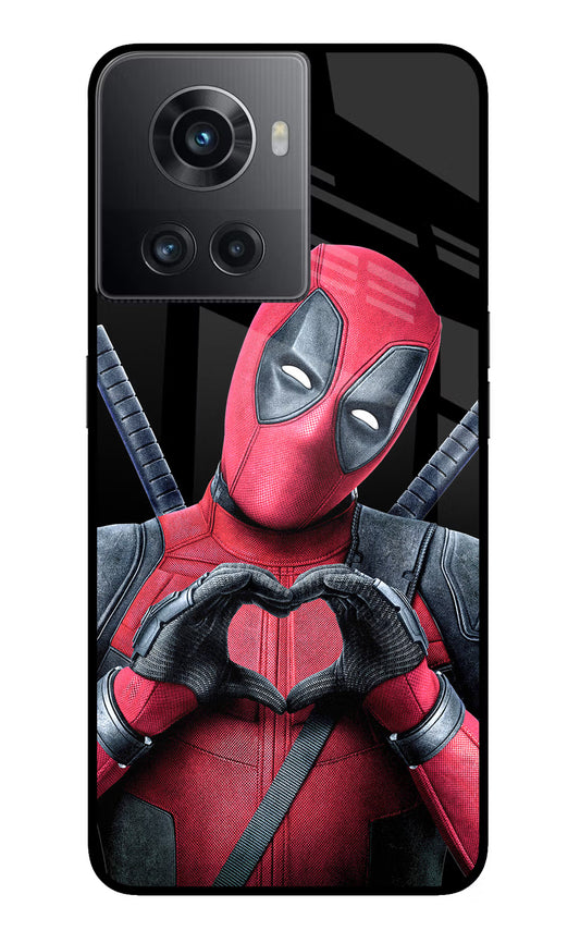 Deadpool OnePlus 10R 5G Glass Case