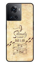 I Solemnly swear that i up to no good OnePlus 10R 5G Glass Case