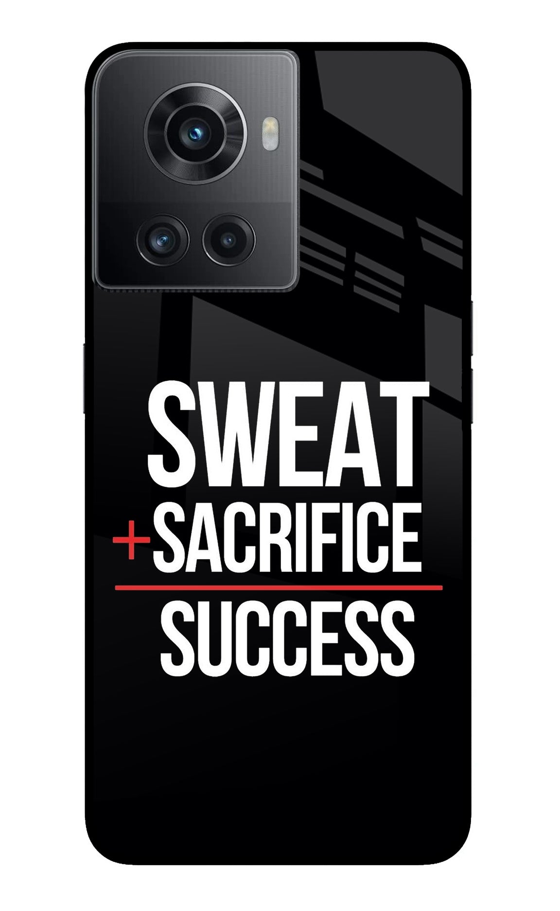 Sweat Sacrifice Success OnePlus 10R 5G Back Cover