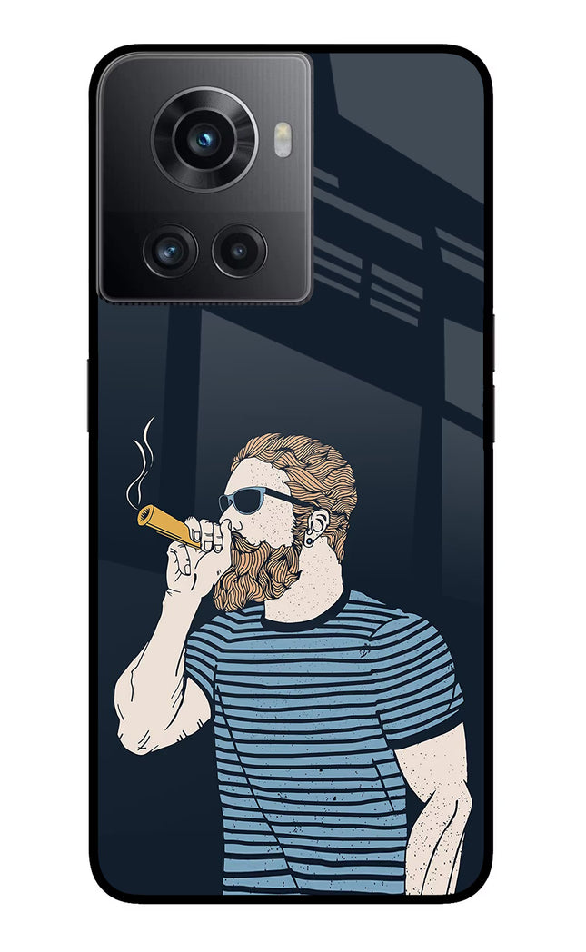 Smoking OnePlus 10R 5G Glass Case