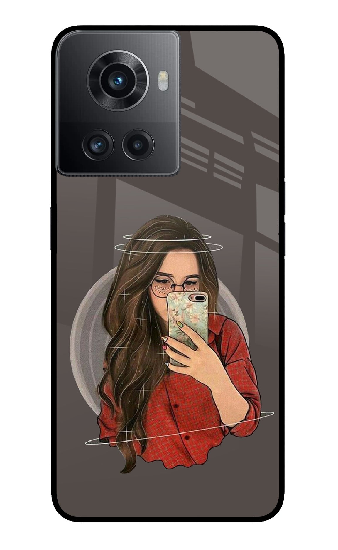 Selfie Queen OnePlus 10R 5G Glass Case