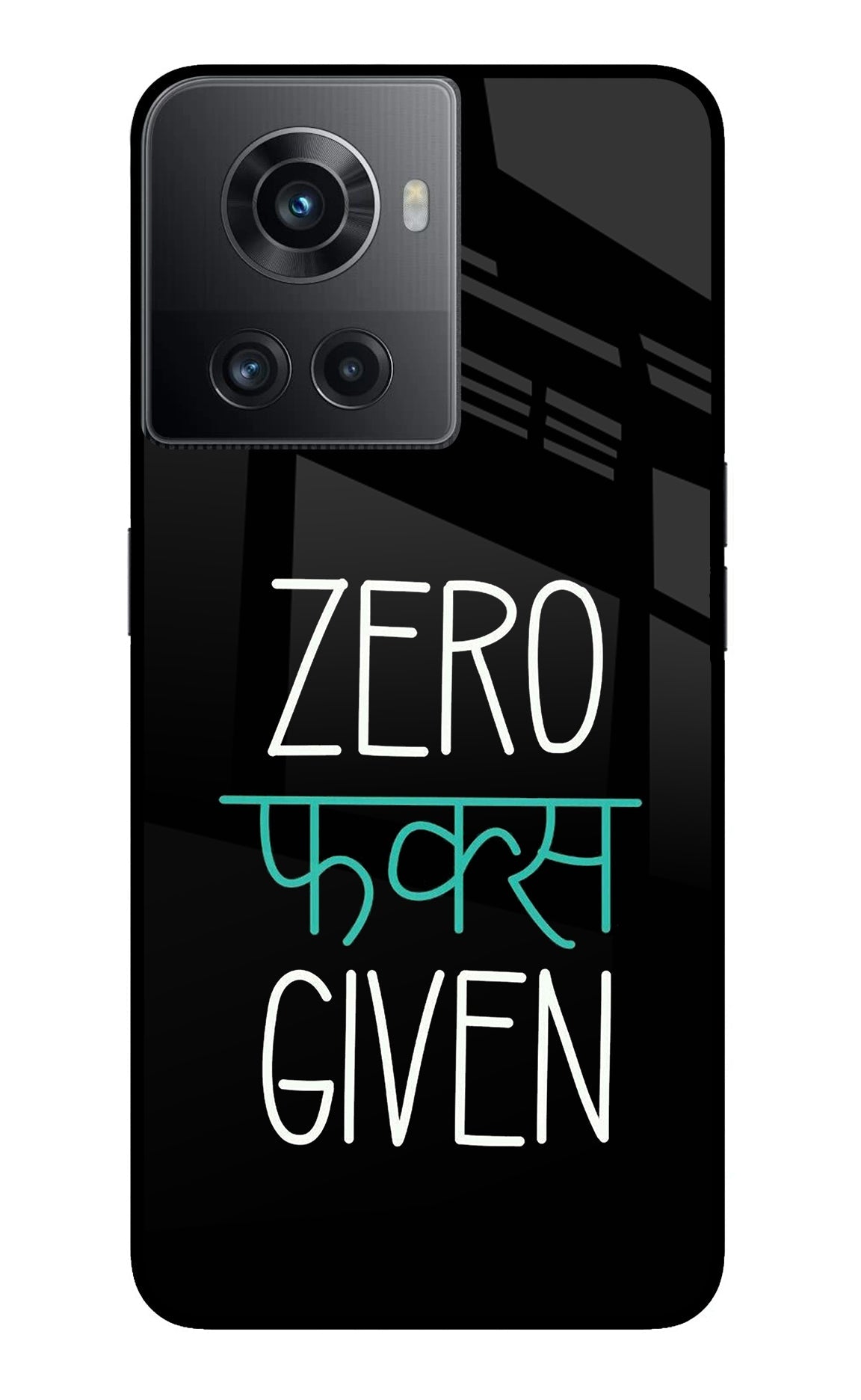 Zero Fucks Given OnePlus 10R 5G Back Cover