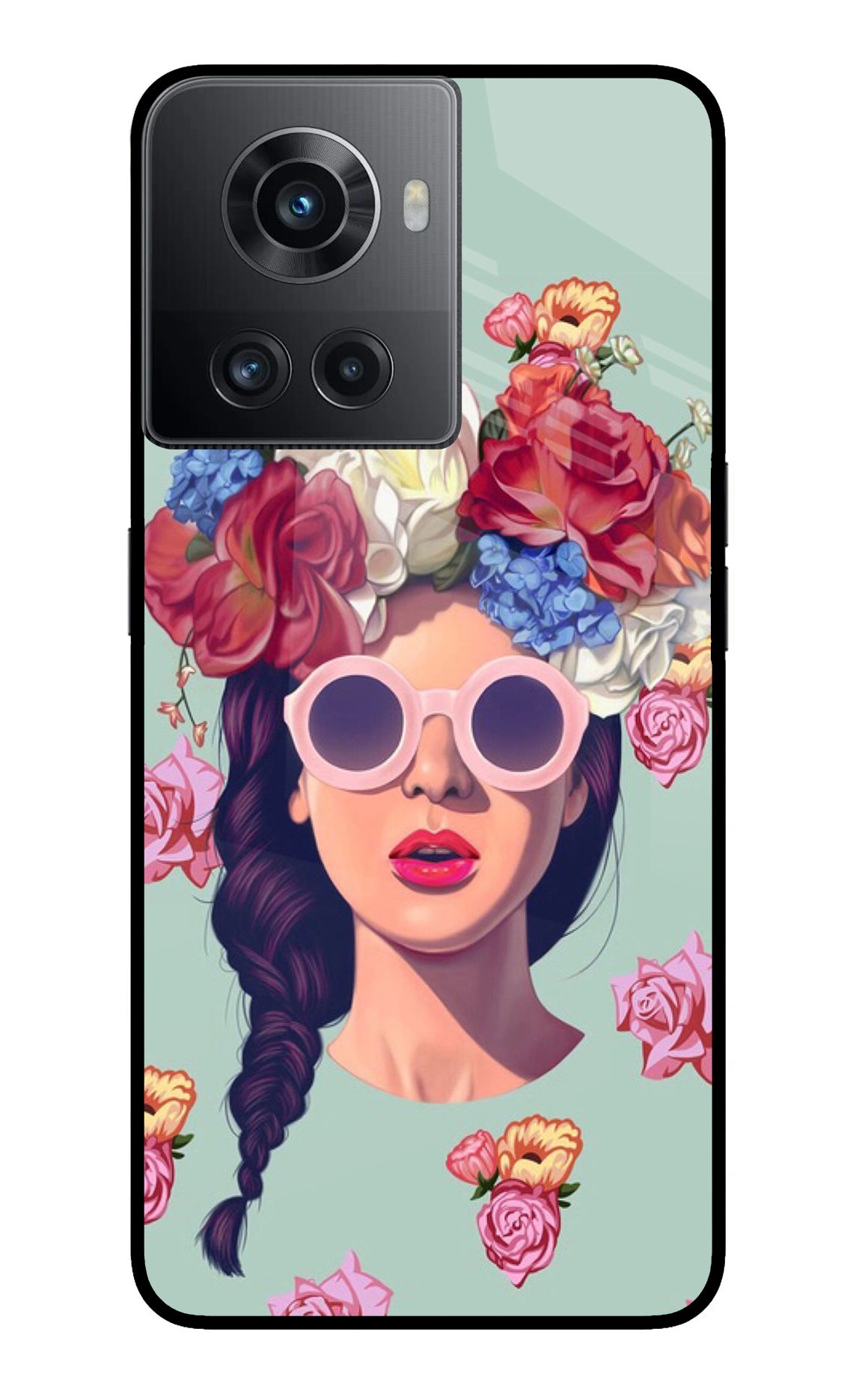 Pretty Girl OnePlus 10R 5G Glass Case