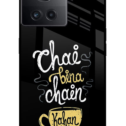 Chai Bina Chain Kaha Re OnePlus 10R 5G Glass Case