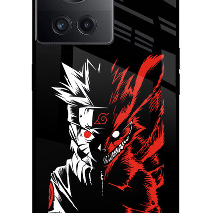 Naruto Two Face OnePlus 10R 5G Glass Case