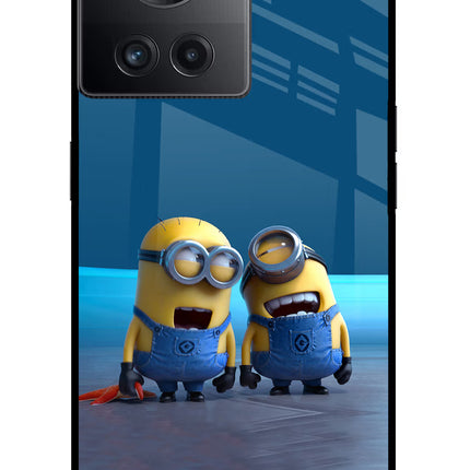 Minion Laughing OnePlus 10R 5G Glass Case