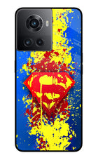 Superman logo OnePlus 10R 5G Glass Case
