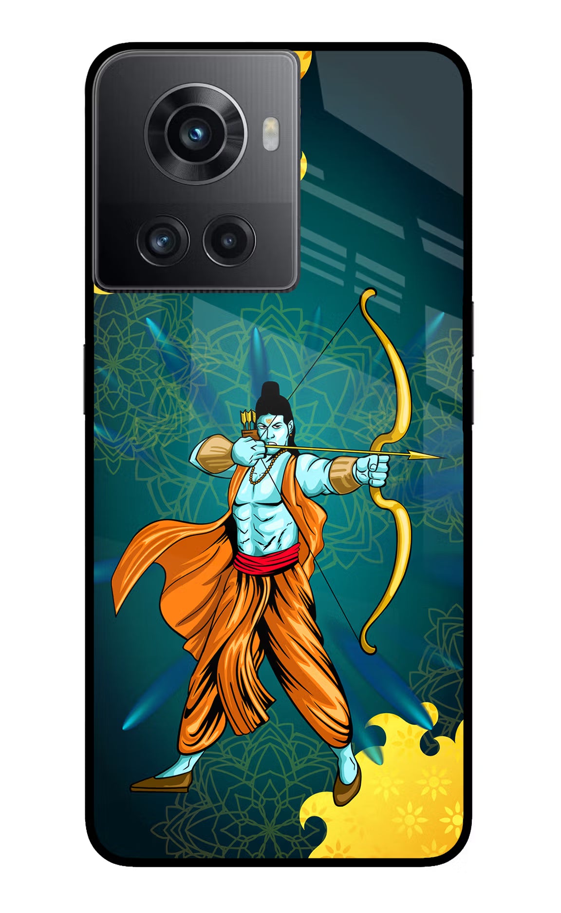 Lord Ram - 6 OnePlus 10R 5G Glass Case