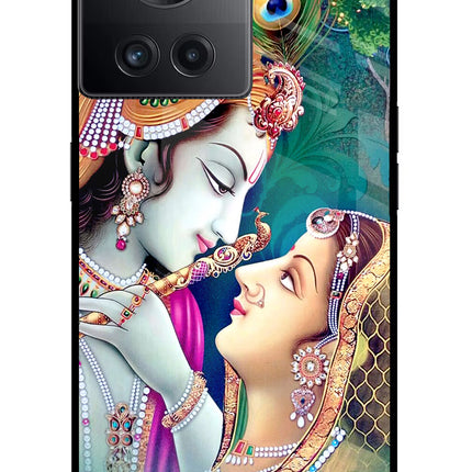 Lord Radha Krishna OnePlus 10R 5G Glass Case