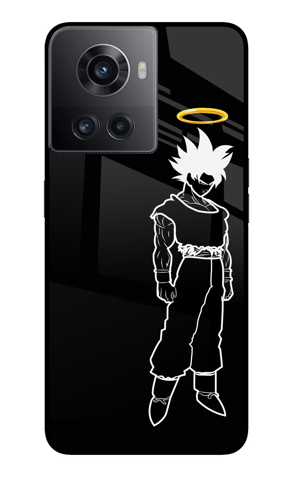 DBS Character OnePlus 10R 5G Glass Case Back Cover by Casekaro