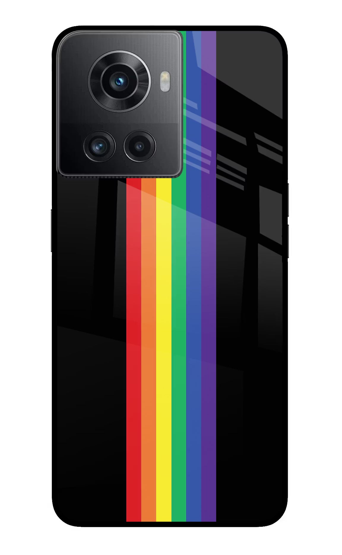 Pride OnePlus 10R 5G Glass Case Back Cover by Casekaro