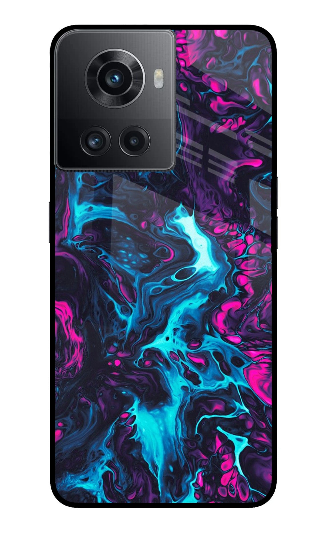 Abstract OnePlus 10R 5G Glass Case