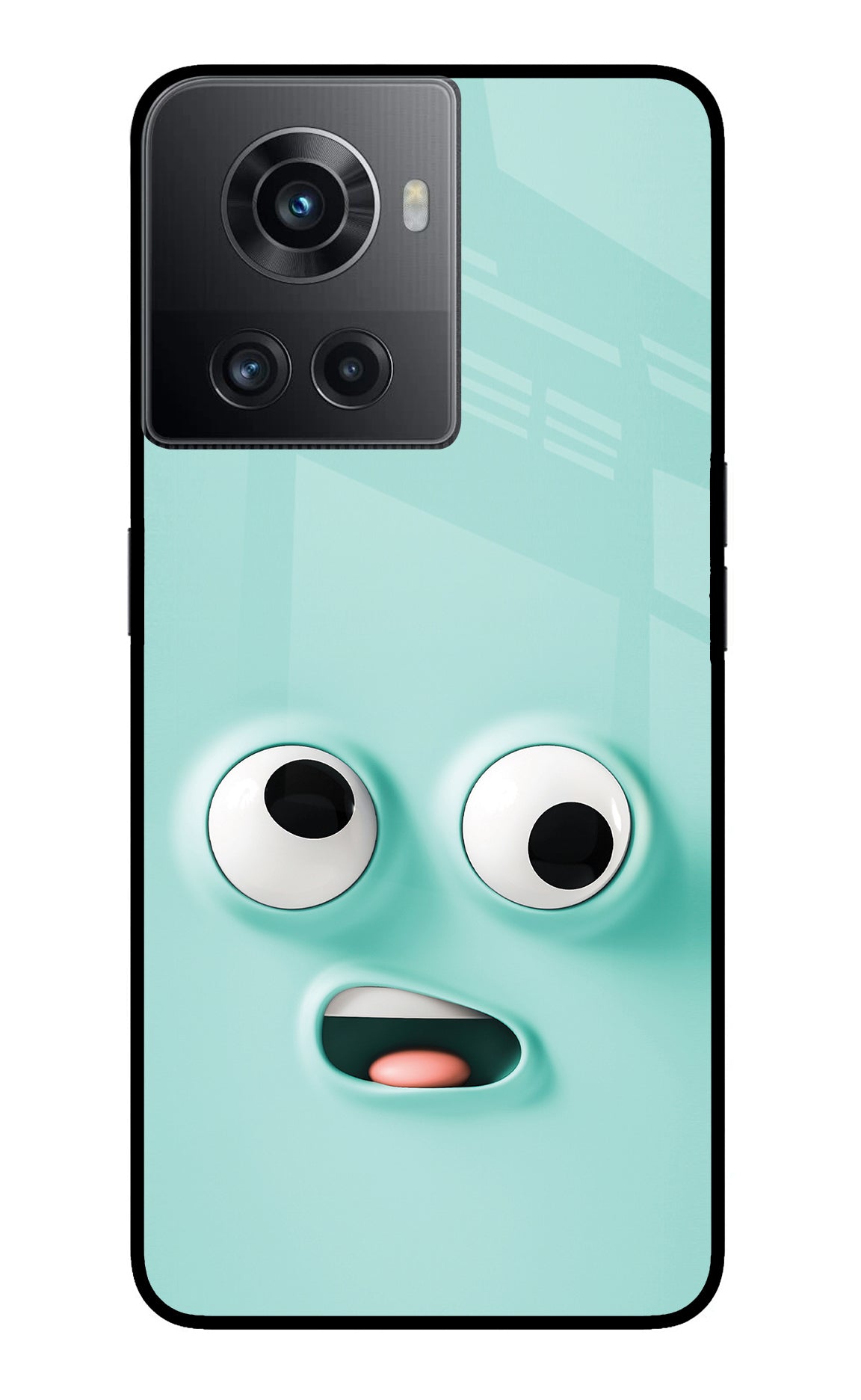 Funny Cartoon OnePlus 10R 5G Glass Case