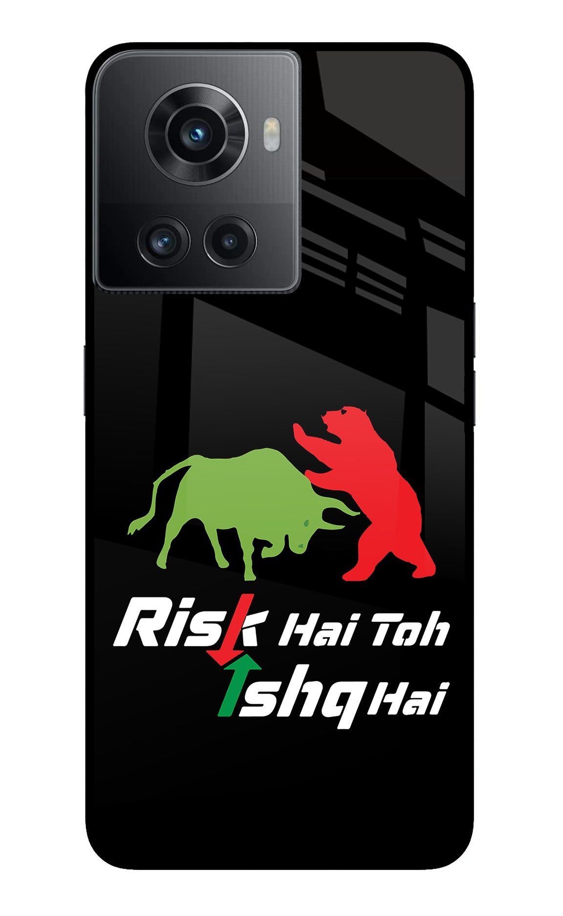 Risk Hai Toh Ishq Hai OnePlus 10R 5G Back Cover