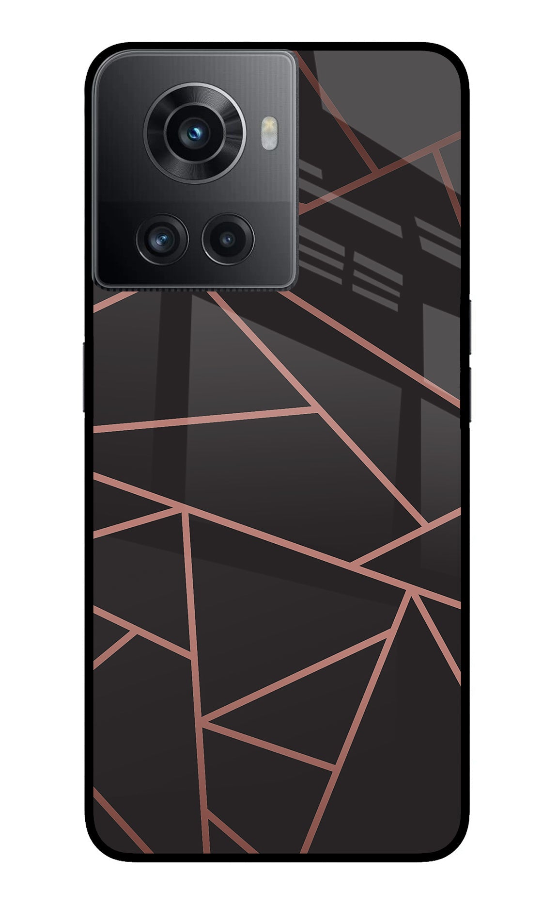 Geometric Pattern OnePlus 10R 5G Back Cover