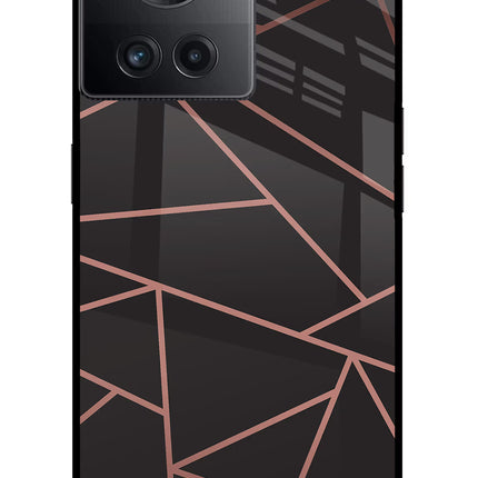 Geometric Pattern OnePlus 10R 5G Glass Case