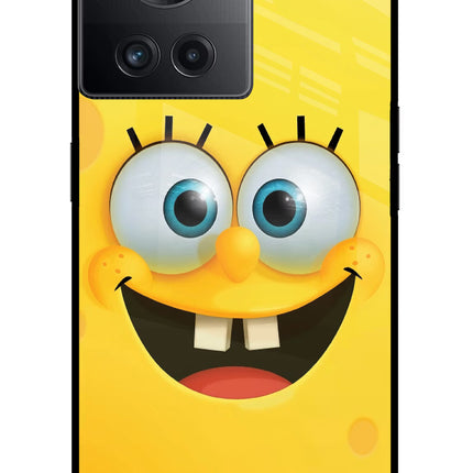 Sponge 1 OnePlus 10R 5G Glass Case Back Cover by Casekaro