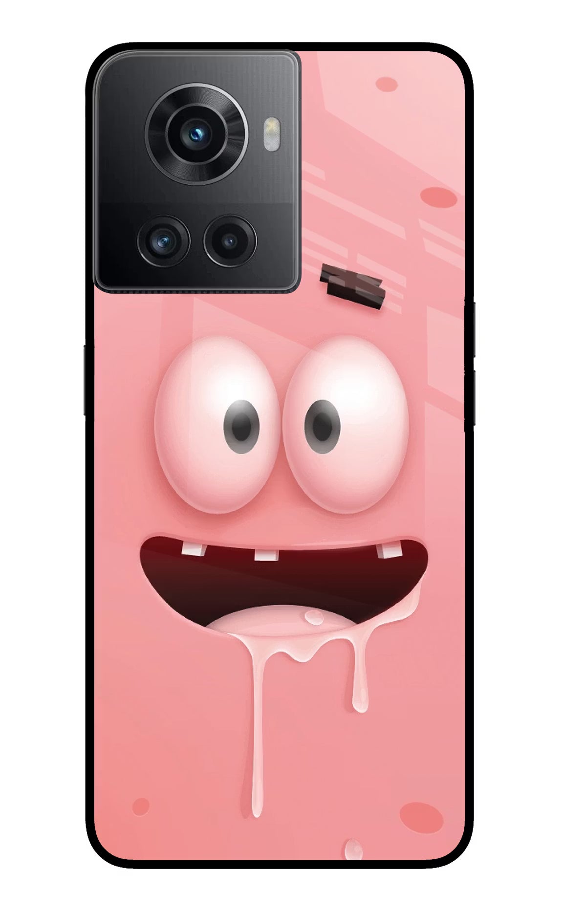 Sponge 2 OnePlus 10R 5G Glass Case Back Cover by Casekaro