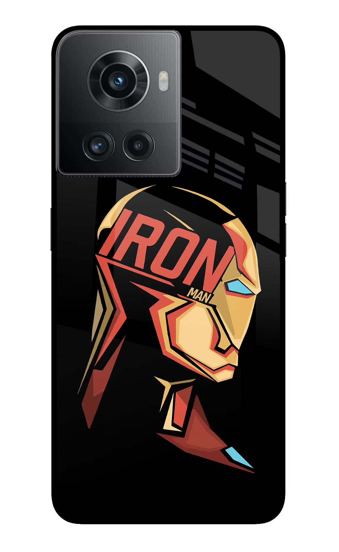 IronMan OnePlus 10R 5G Glass Case