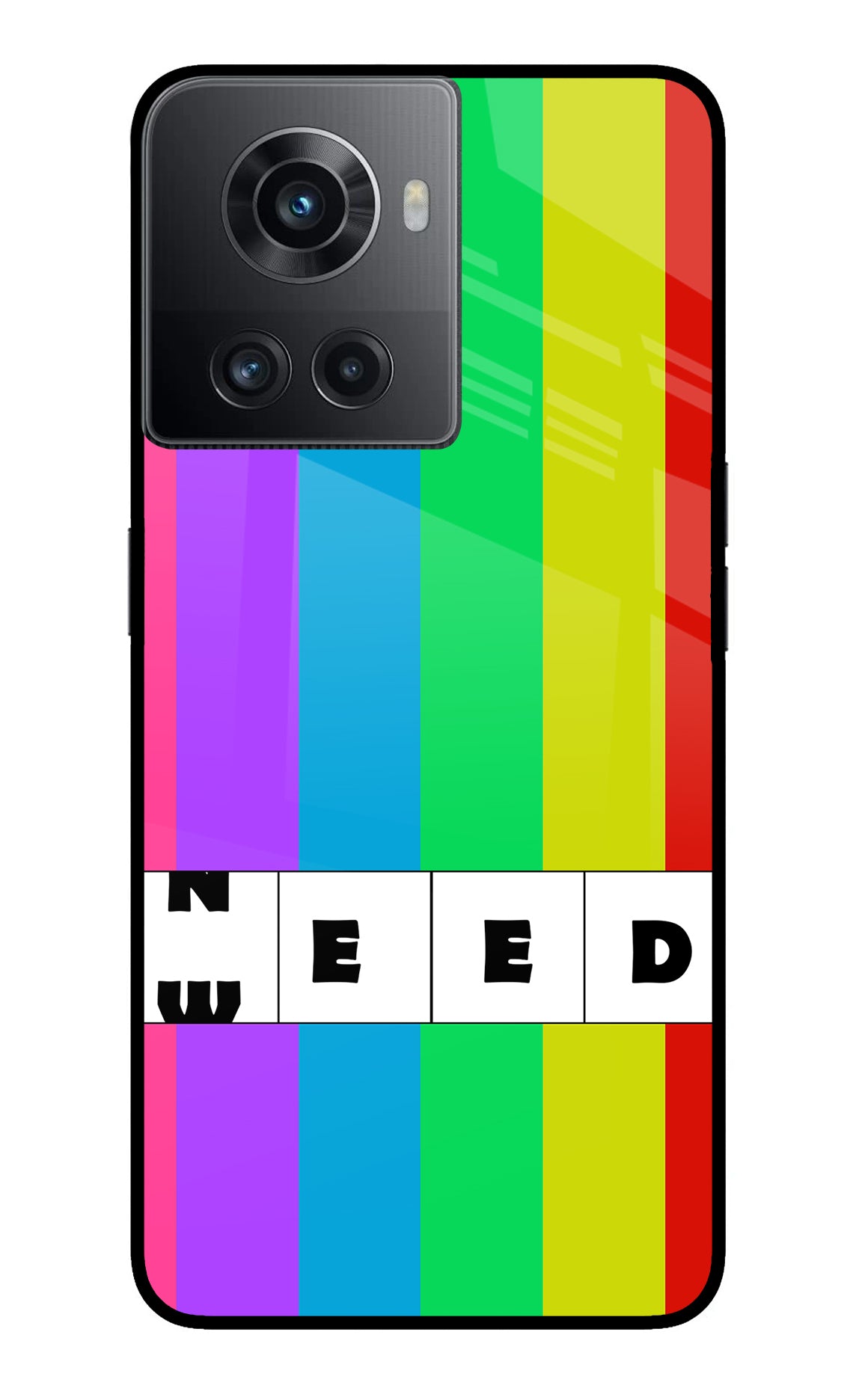 Need Weed OnePlus 10R 5G Glass Case