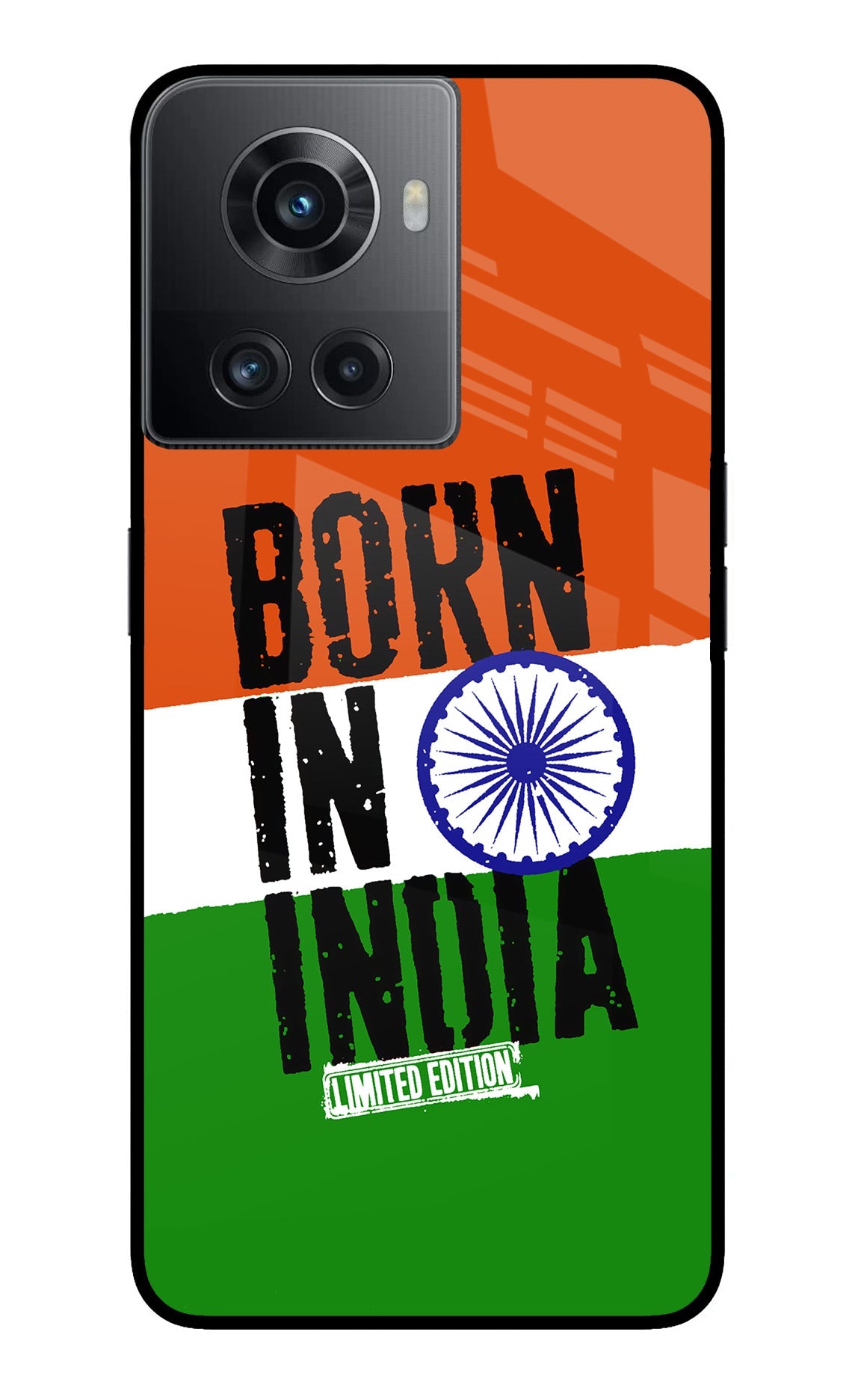 Born in India OnePlus 10R 5G Glass Case