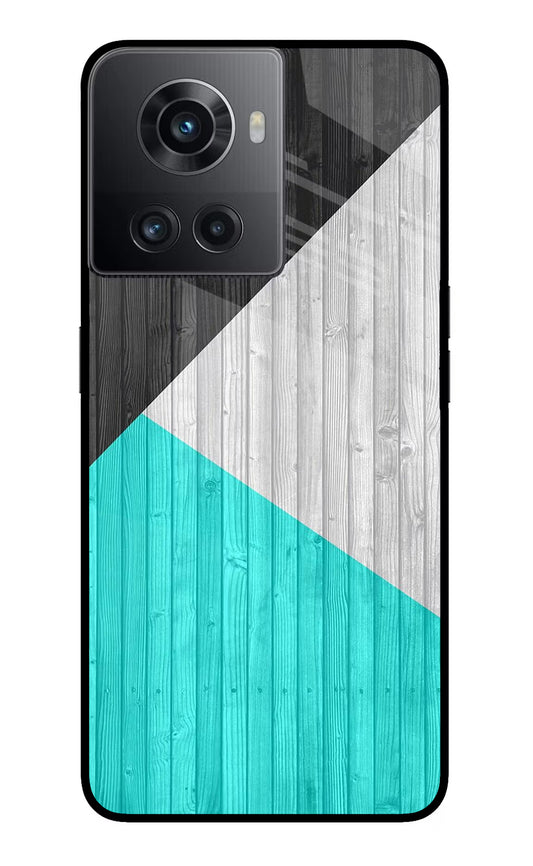 Wooden Abstract OnePlus 10R 5G Glass Case