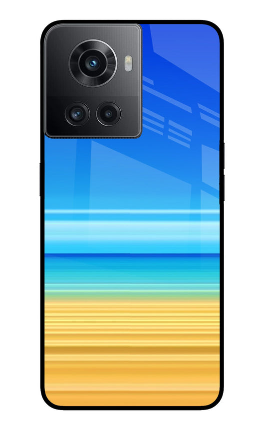 Beach Art OnePlus 10R 5G Glass Case