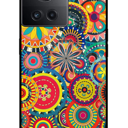 Gol Gol Art OnePlus 10R 5G Glass Case Back Cover by Casekaro