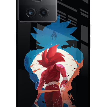 Goku OnePlus 10R 5G Glass Case Back Cover by Casekaro