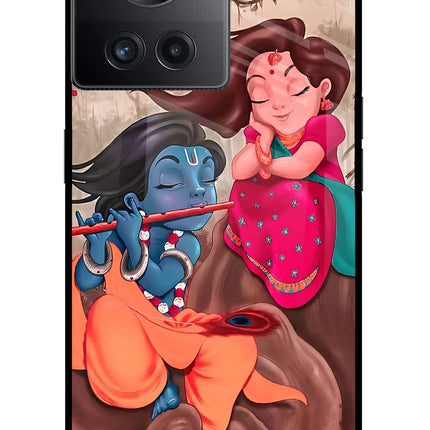 Radhe Krishna OnePlus 10R 5G Glass Case