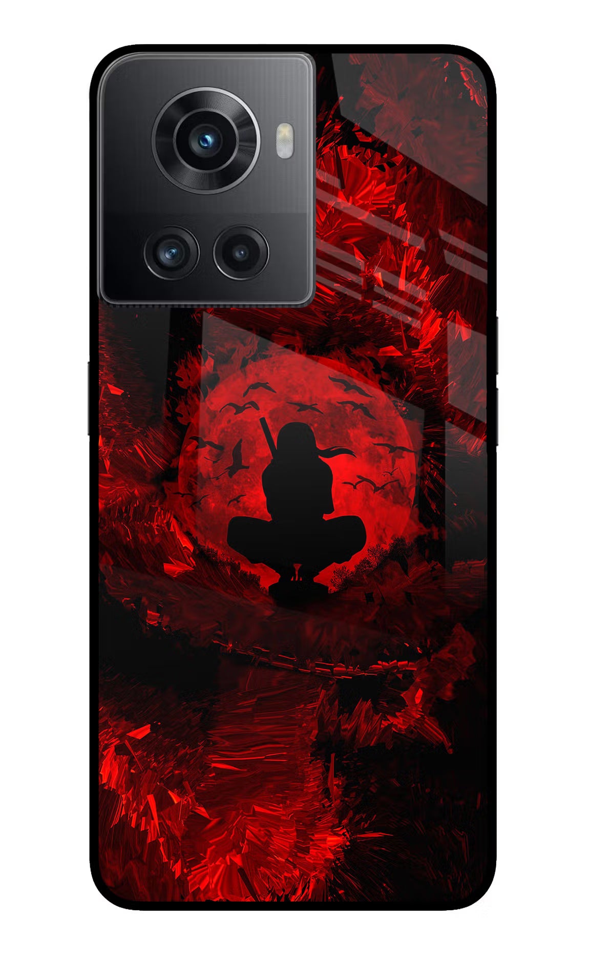 Itachi Uchiha OnePlus 10R 5G Glass Case