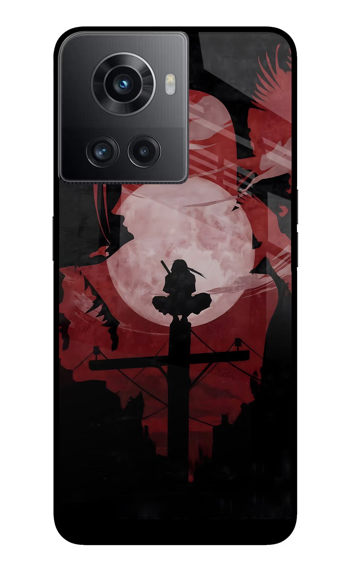 Naruto Anime OnePlus 10R 5G Glass Case Back Cover by Casekaro