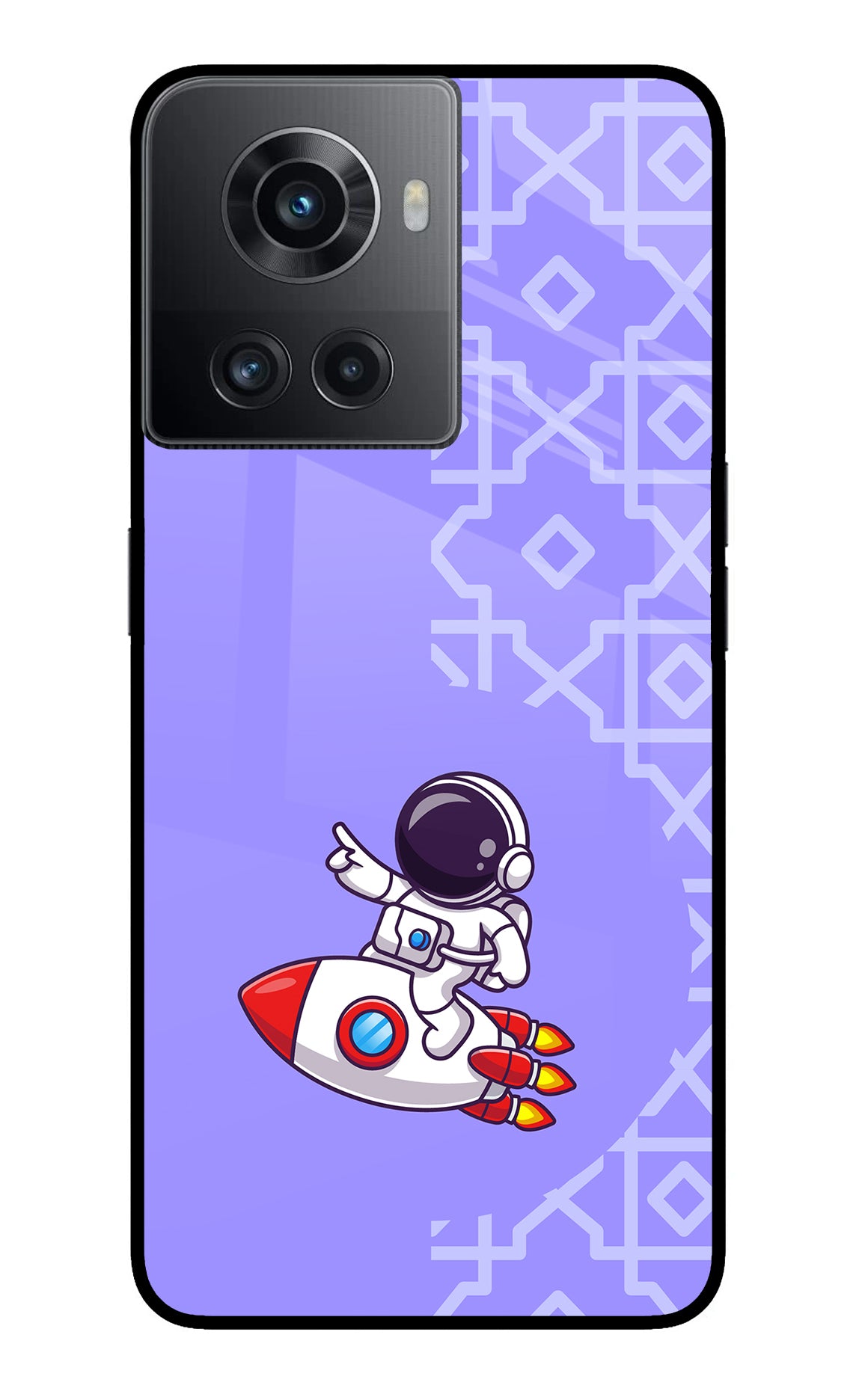 Cute Astronaut OnePlus 10R 5G Glass Case