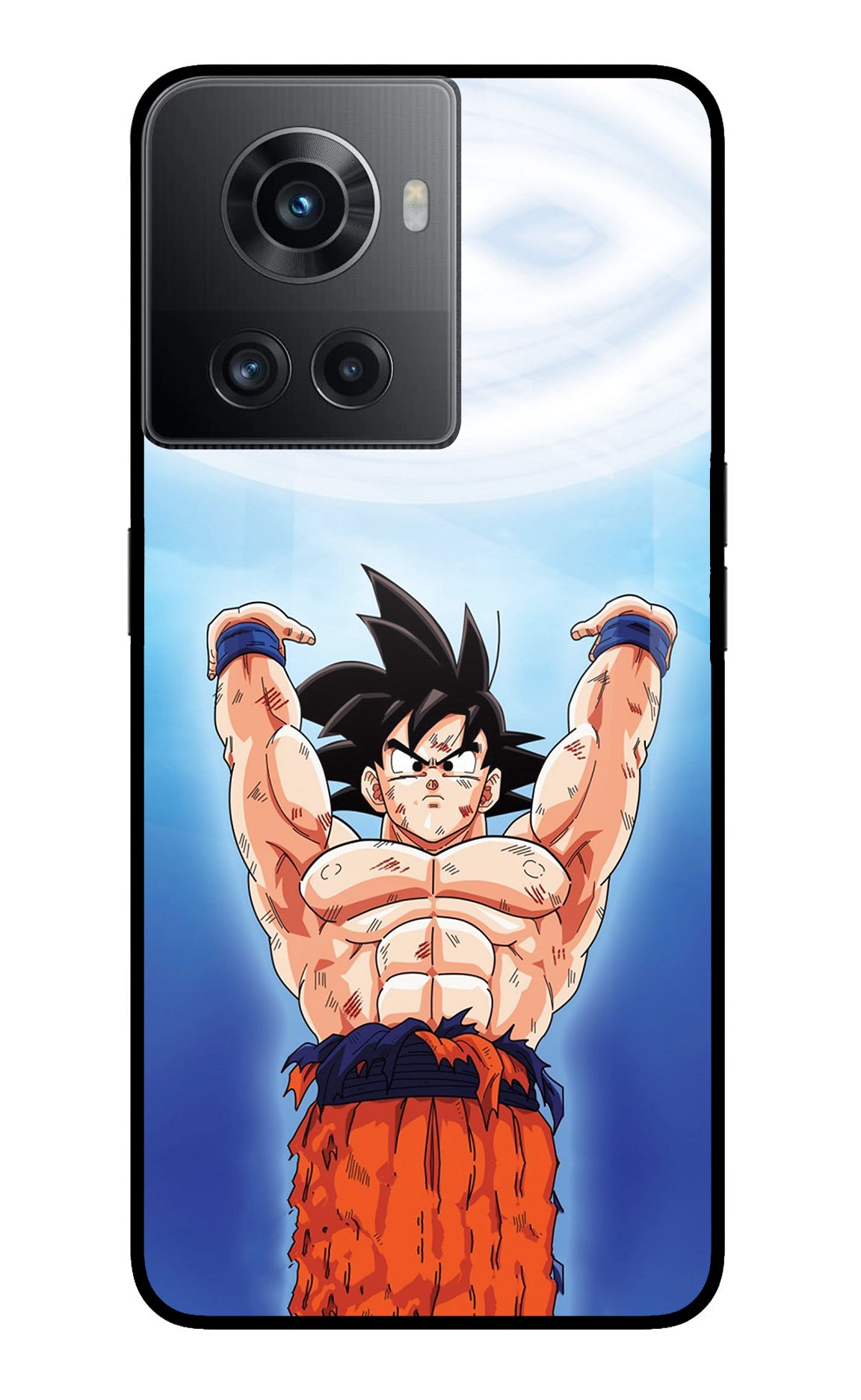 Goku Power OnePlus 10R 5G Glass Case