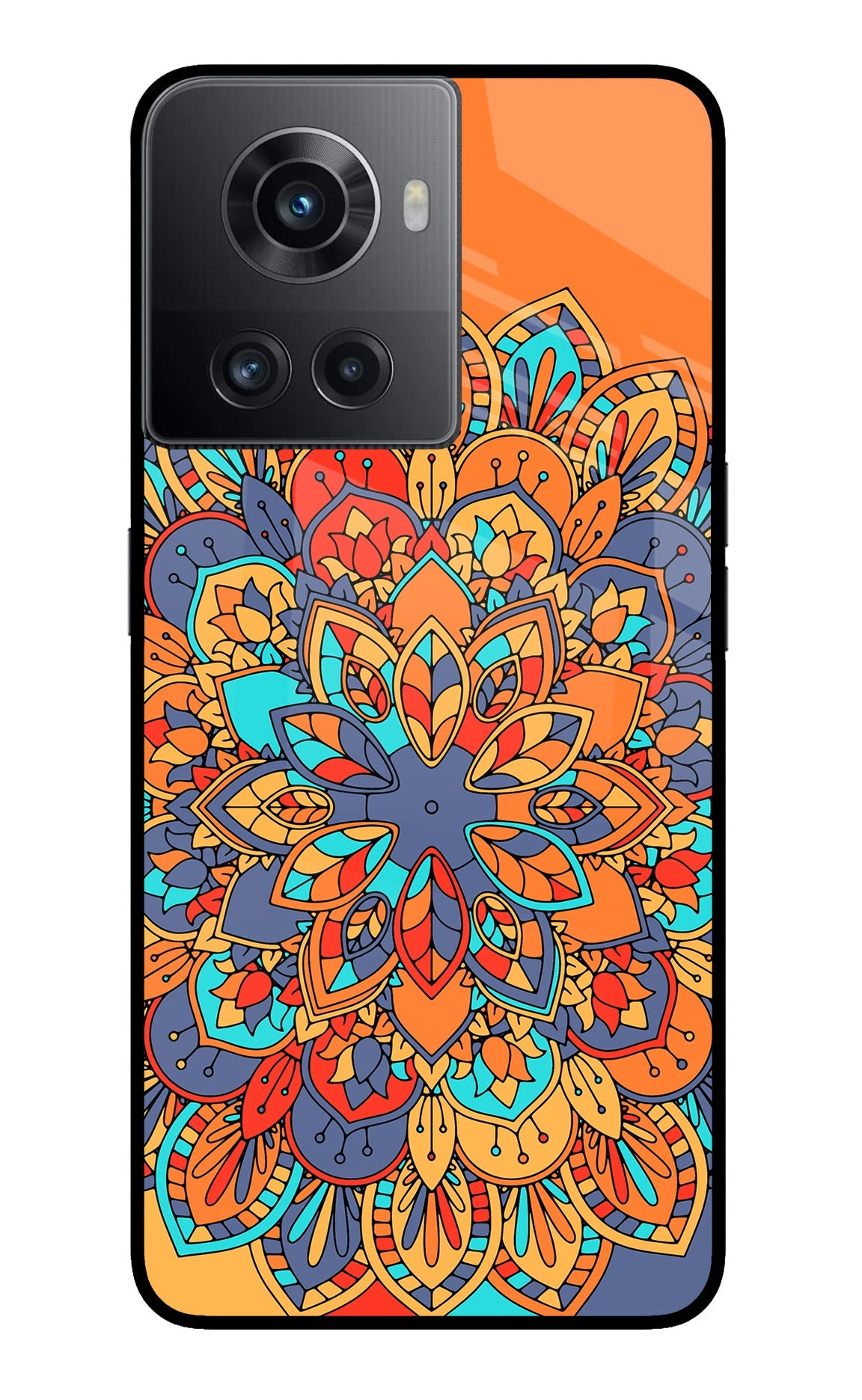 Color Mandala OnePlus 10R 5G Back Cover