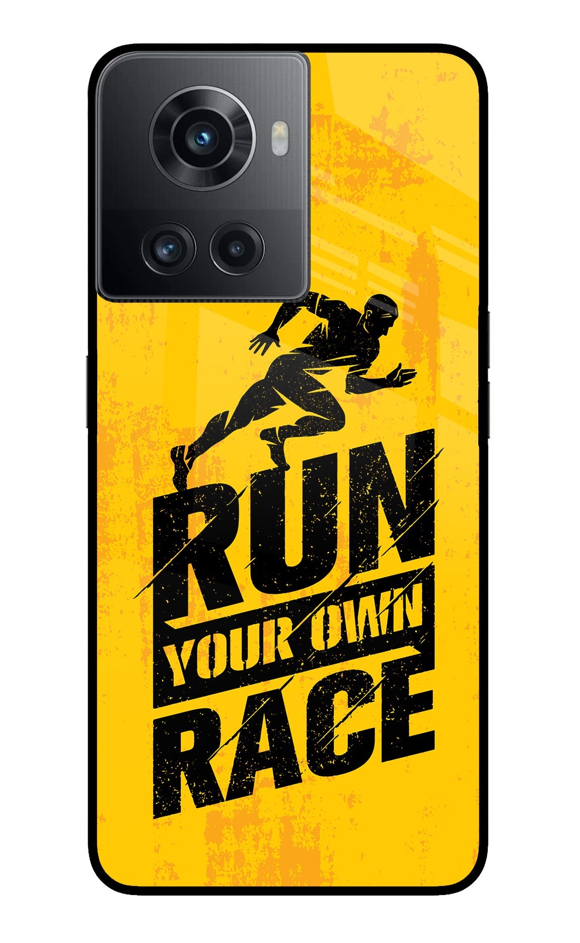 Run Your Own Race OnePlus 10R 5G Back Cover