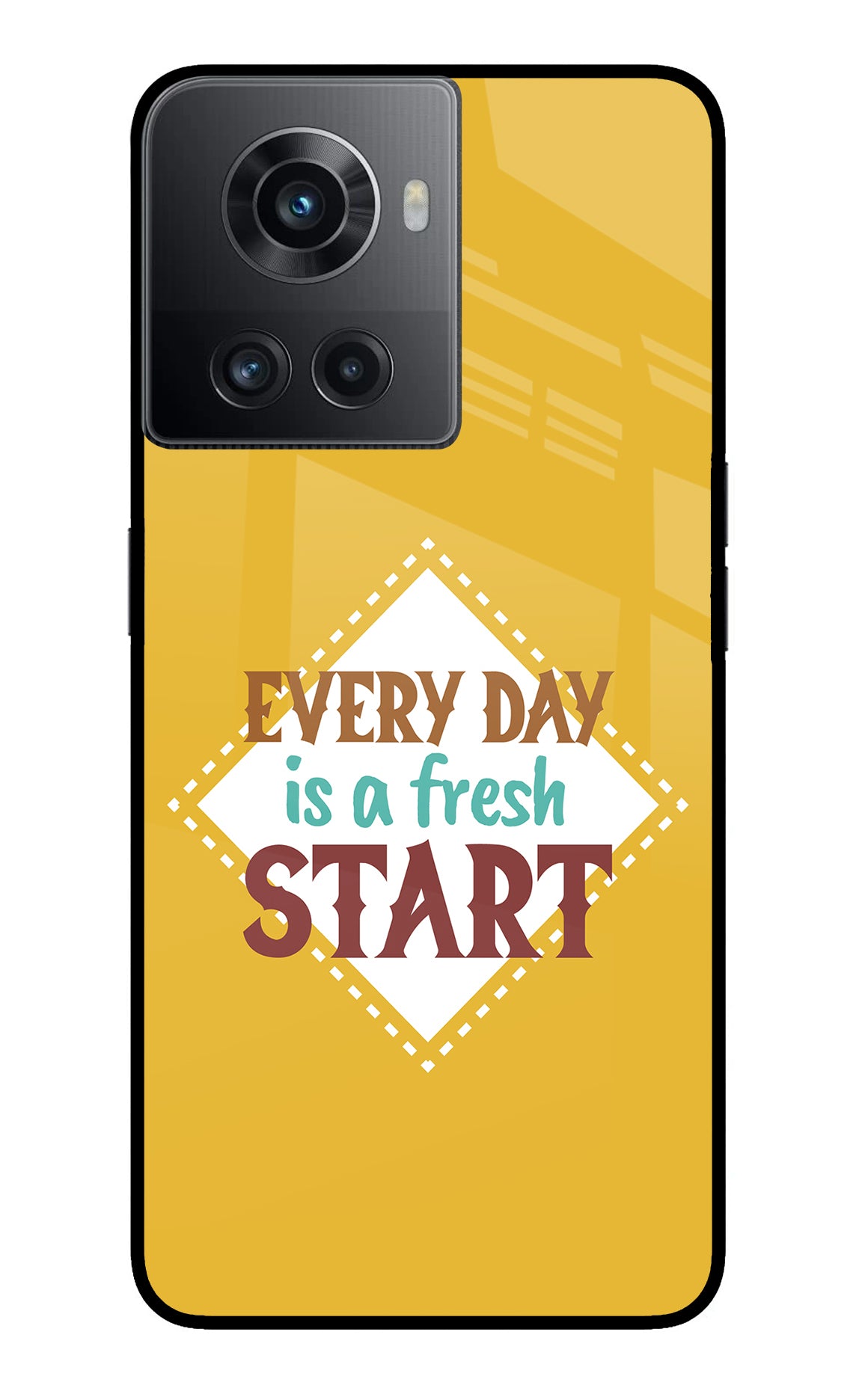 Every day is a Fresh Start OnePlus 10R 5G Back Cover